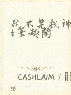 我不是戏神txt笔趣阁