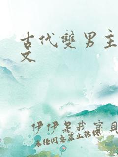 古代双男主高干文