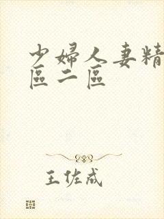 少妇人妻精品一区二区