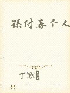 孙付春个人简介