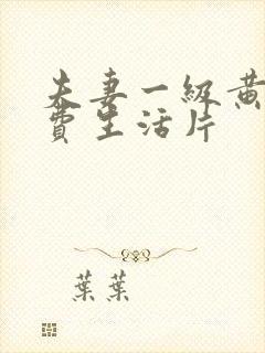 夫妻一级黄色免费生活片