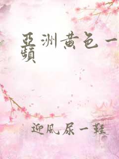 亚洲黄色一级视频