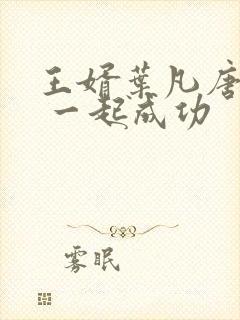 王婿叶凡唐若雪 一起成功