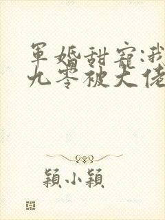 军婚甜宠:我在九零被大佬全家团宠了