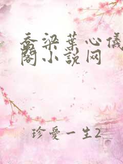 乔梁叶心仪笔趣阁小说网