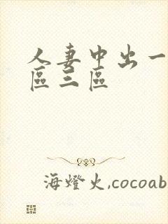 人妻中出一区二区三区