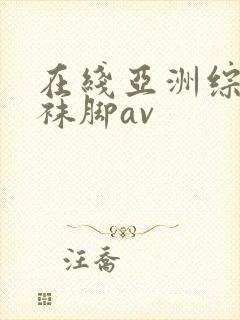 在线亚洲综合丝袜脚av