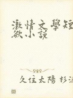 激情文学短篇淫欲小说