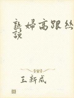 熟妇高跟丝袜小说