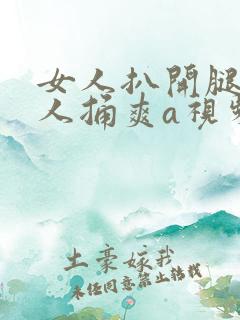 女人扒开腿让男人捅爽a视频