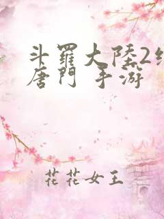 斗罗大陆2绝世唐门 手游