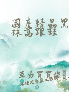 国产精品黑色丝袜高跟鞋