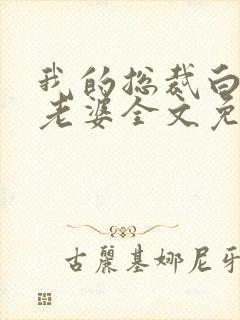 我的总裁白富美老婆全文免费读