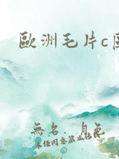 欧洲毛片c区