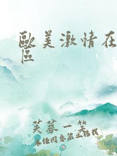 欧美激情在线专区