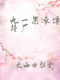 九一果冻传媒制片厂