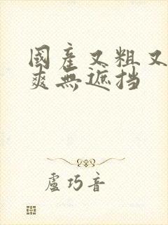 国产又粗又猛又爽无遮挡