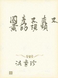 国产又爽又猛又黄的视频