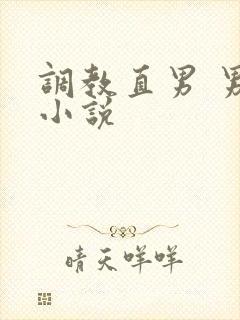 调教直男 男男小说