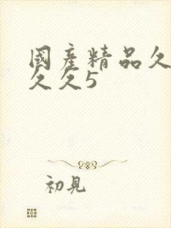 国产精品久久久久久5