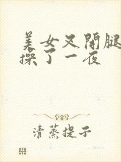 美女叉开腿让我操了一夜