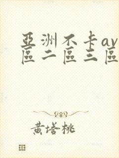 亚洲不卡av一区二区三区
