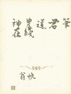 神农道君笔趣阁在线