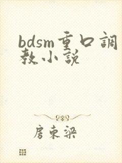 bdsm重口调教小说
