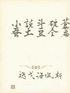小说斗破苍穹天蚕土豆全篇