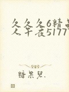 久久久6精品成人午夜51777