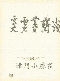 云雨堂嫂小说全文免费阅读最新章节