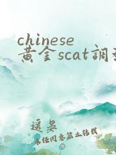 chinese黄金scat调教