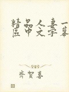 精品人妻一区二区中文字幕