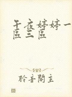 午夜婷婷一区二区三区