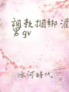调教捆绑灌肠男男gv