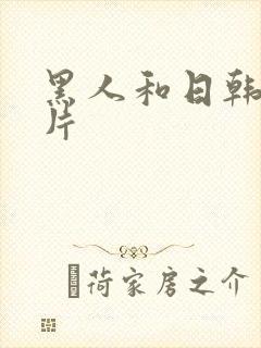 黑人和日韩一级片