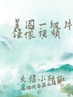 美国一级片黄色录像视频