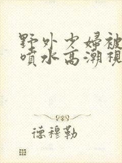 野外少妇被弄的喷水高潮视频