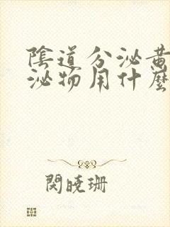 阴道分泌黄色分泌物用什么药