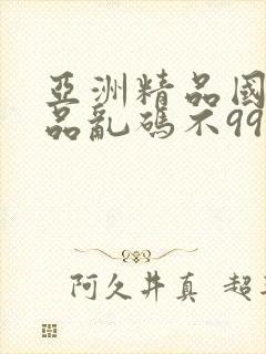 亚洲精品国产精品乱码不99