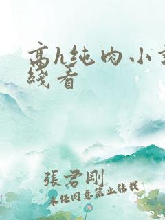 高h纯肉小说在线看