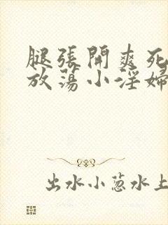 腿张开爽死你个放荡小淫妇h