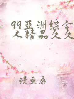 99亚洲综合成人精品久久久