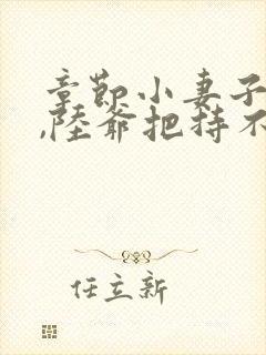 章节小妻子太凶,陆爷把持不住了