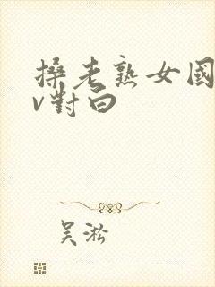 搡老熟女国产av对白