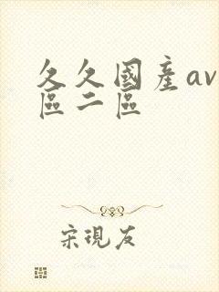 久久国产av一区二区