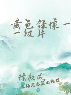 黄色录像一级片一级片