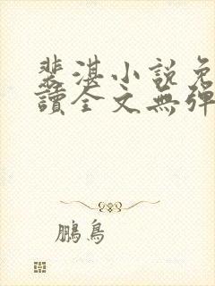 裴湛小说免费阅读全文无弹窗