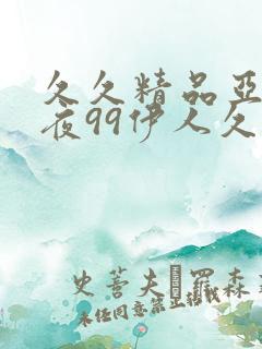 久久精品亚洲午夜99伊人久久精品