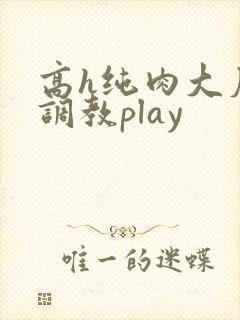 高h纯肉大尺度调教play